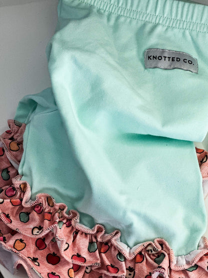 Apple Ruffle Shortie