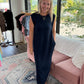 Dream Butter Knit Dress- Navy