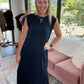 Dream Butter Knit Dress- Navy