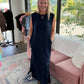 Dream Butter Knit Dress- Navy