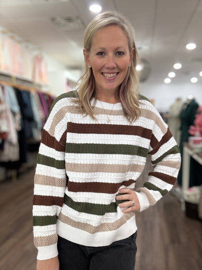 Layla Hollow Knit Sweater