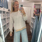 Cappuccino Striped Top