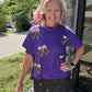 Sideline Sparkle Top- Purple