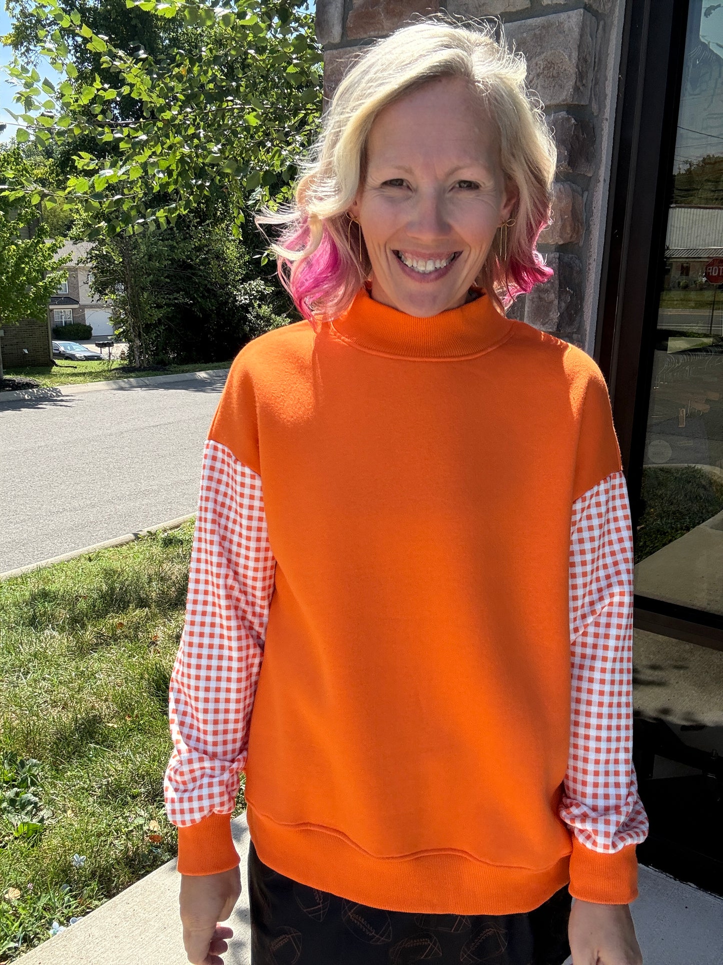 Orange You Ready Mockneck