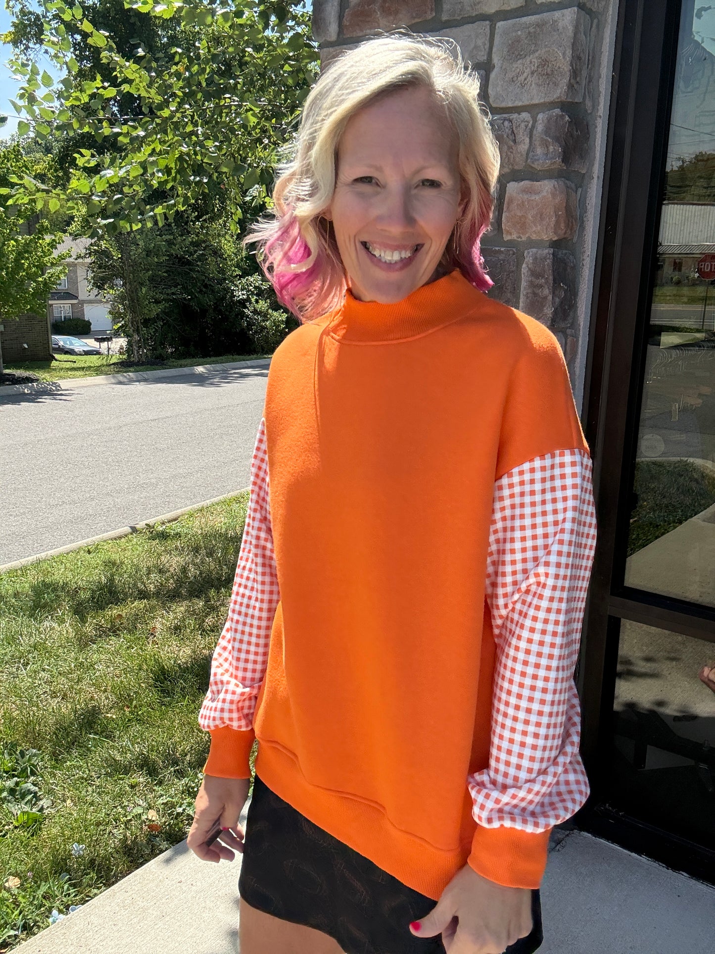 Orange You Ready Mockneck