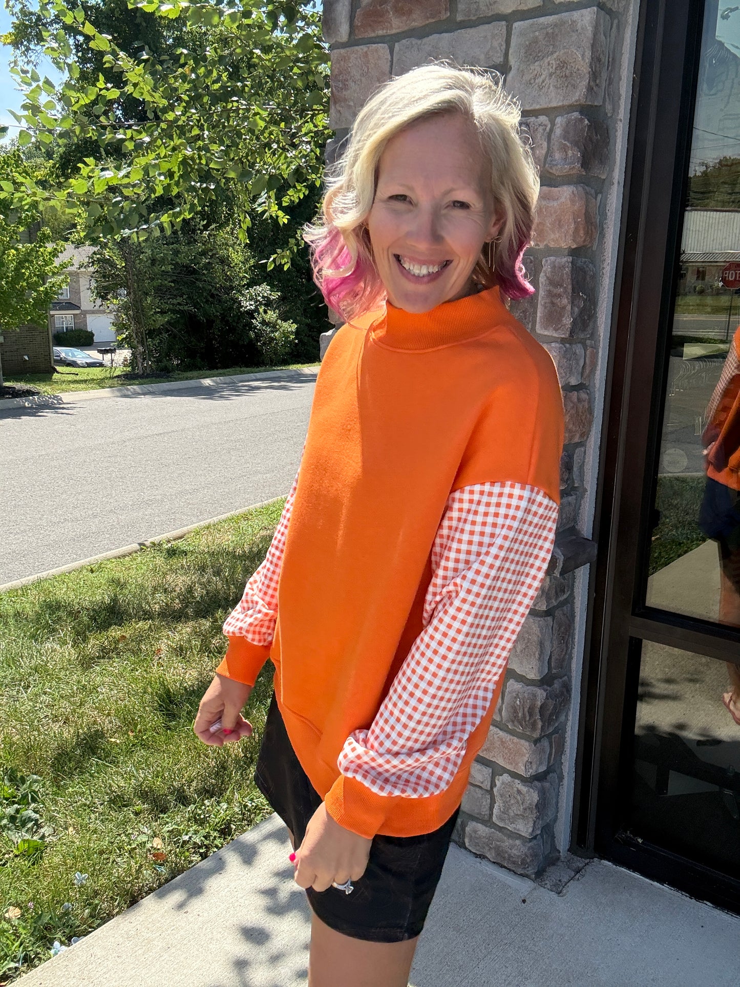 Orange You Ready Mockneck
