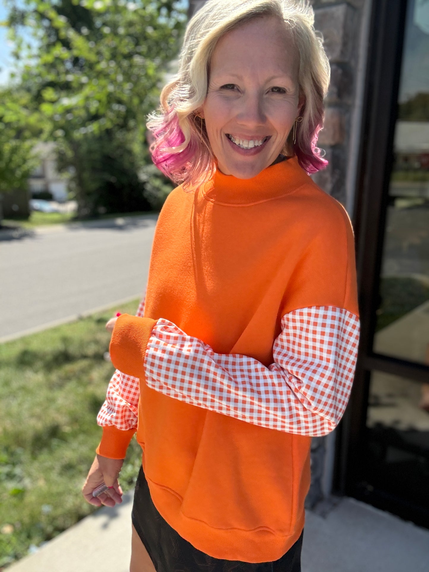 Orange You Ready Mockneck