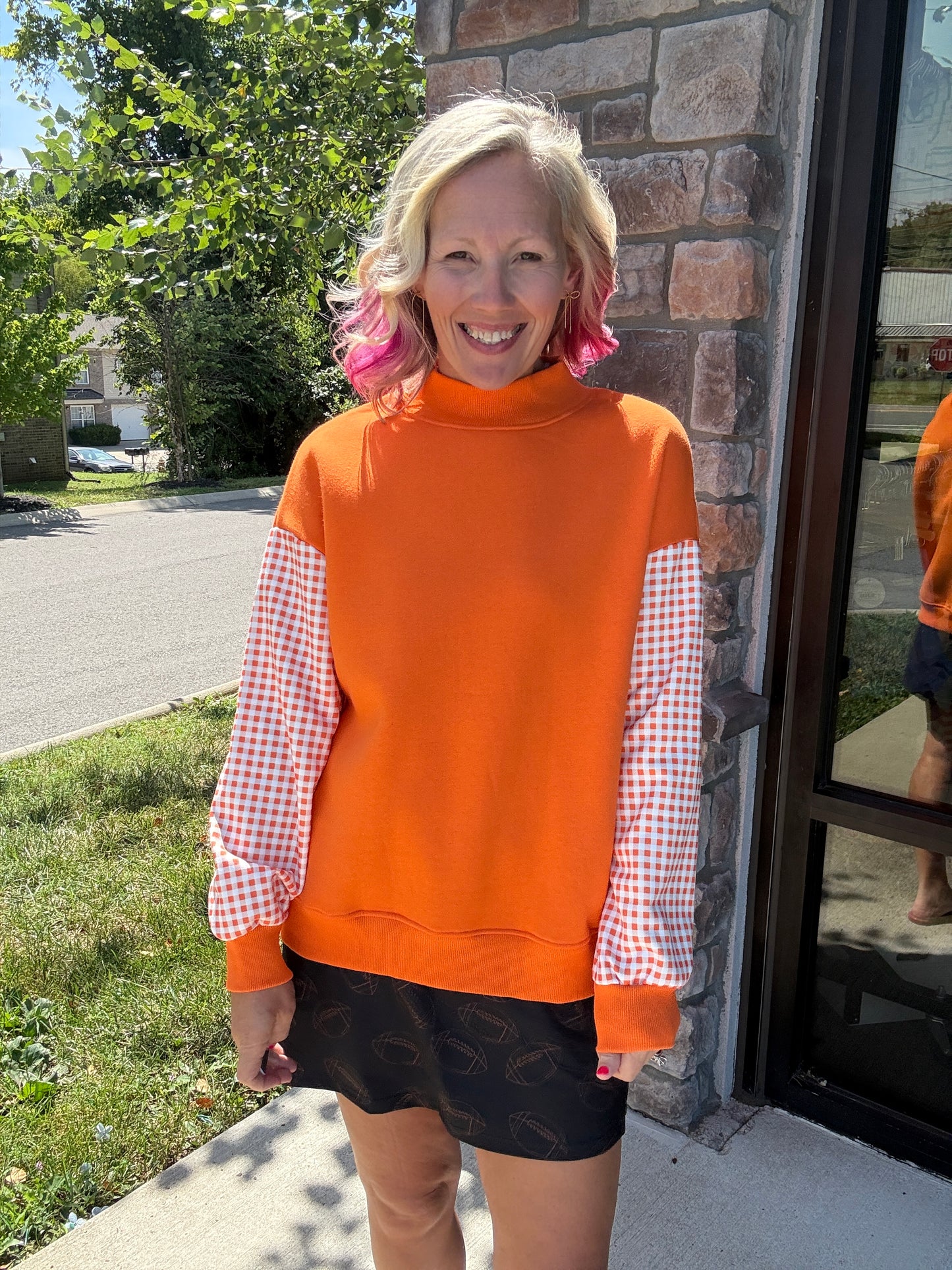 Orange You Ready Mockneck