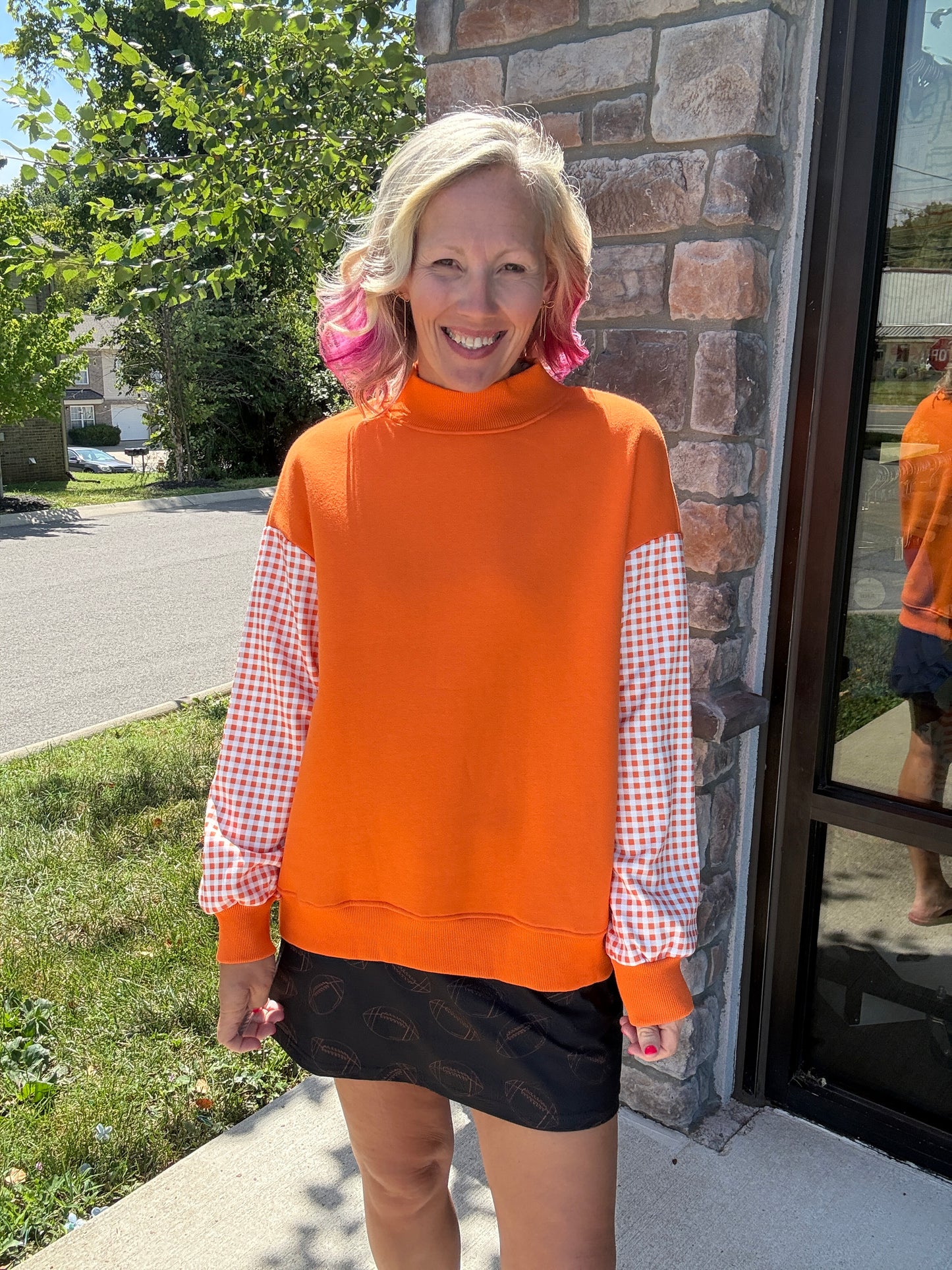 Orange You Ready Mockneck