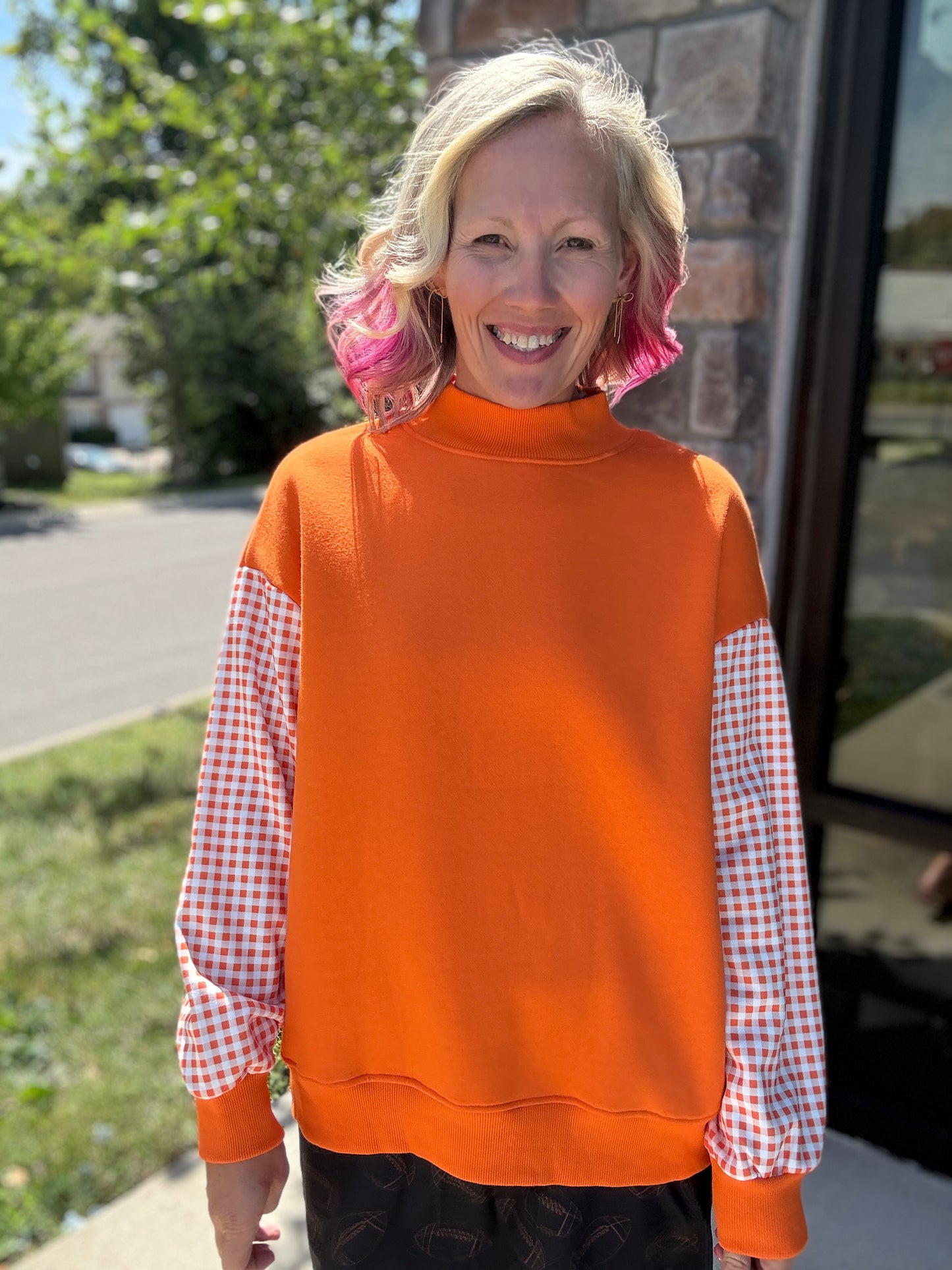 Orange You Ready Mockneck