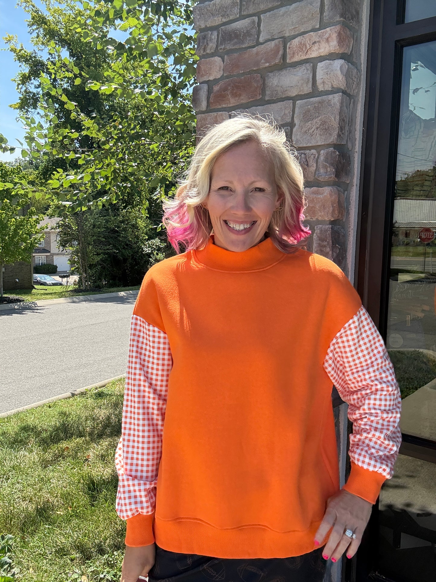Orange You Ready Mockneck