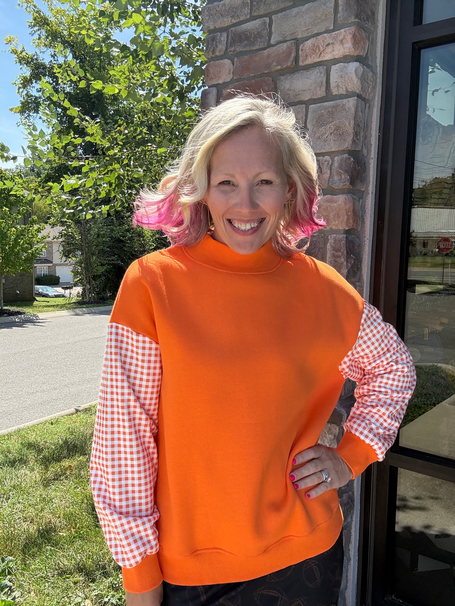 Orange You Ready Mockneck