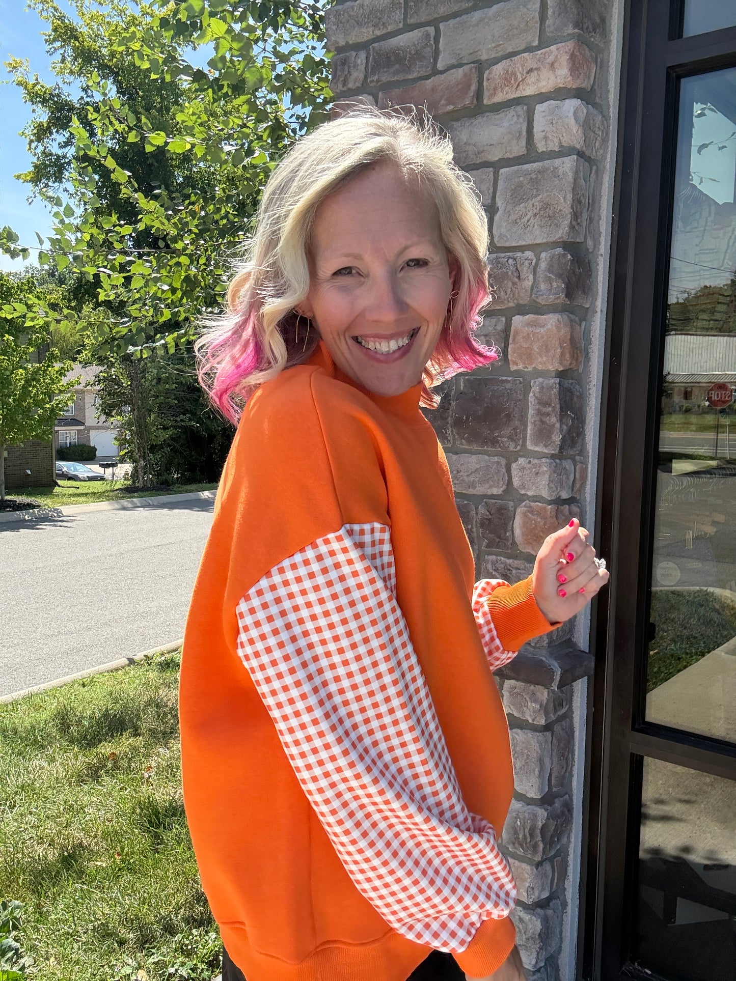 Orange You Ready Mockneck