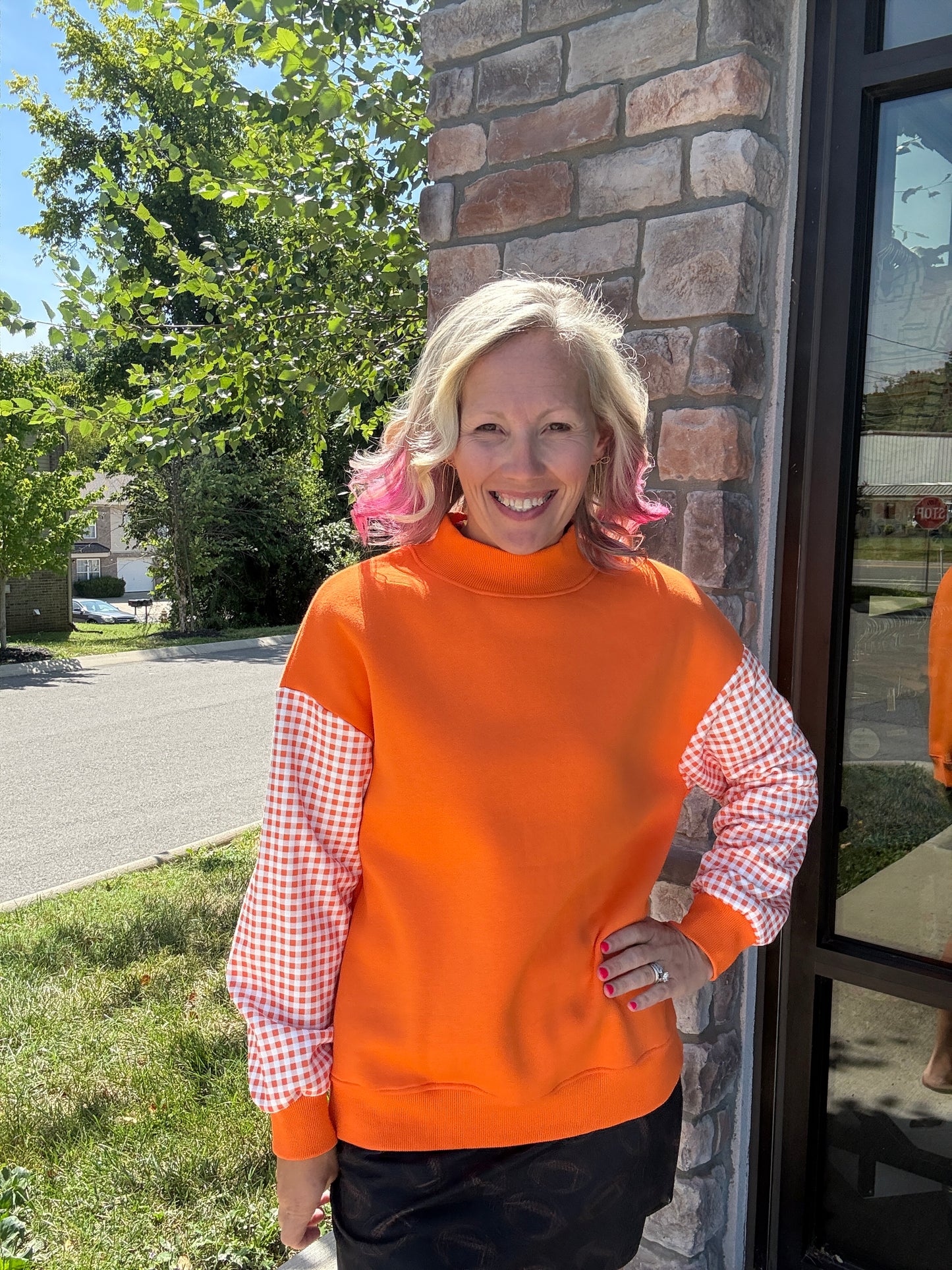 Orange You Ready Mockneck