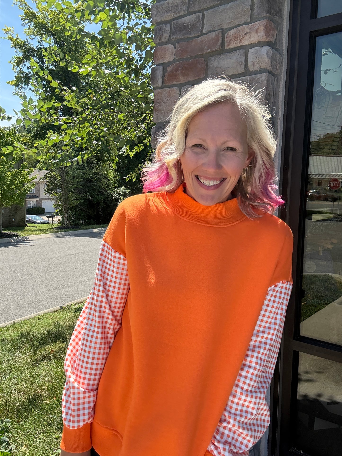 Orange You Ready Mockneck