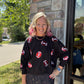Red & Black Football Sweatshirt