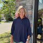 Sutton Top- Navy