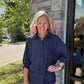 Sutton Top- Navy
