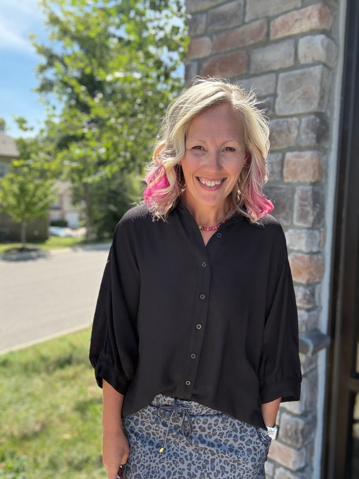 Sutton Top- Black