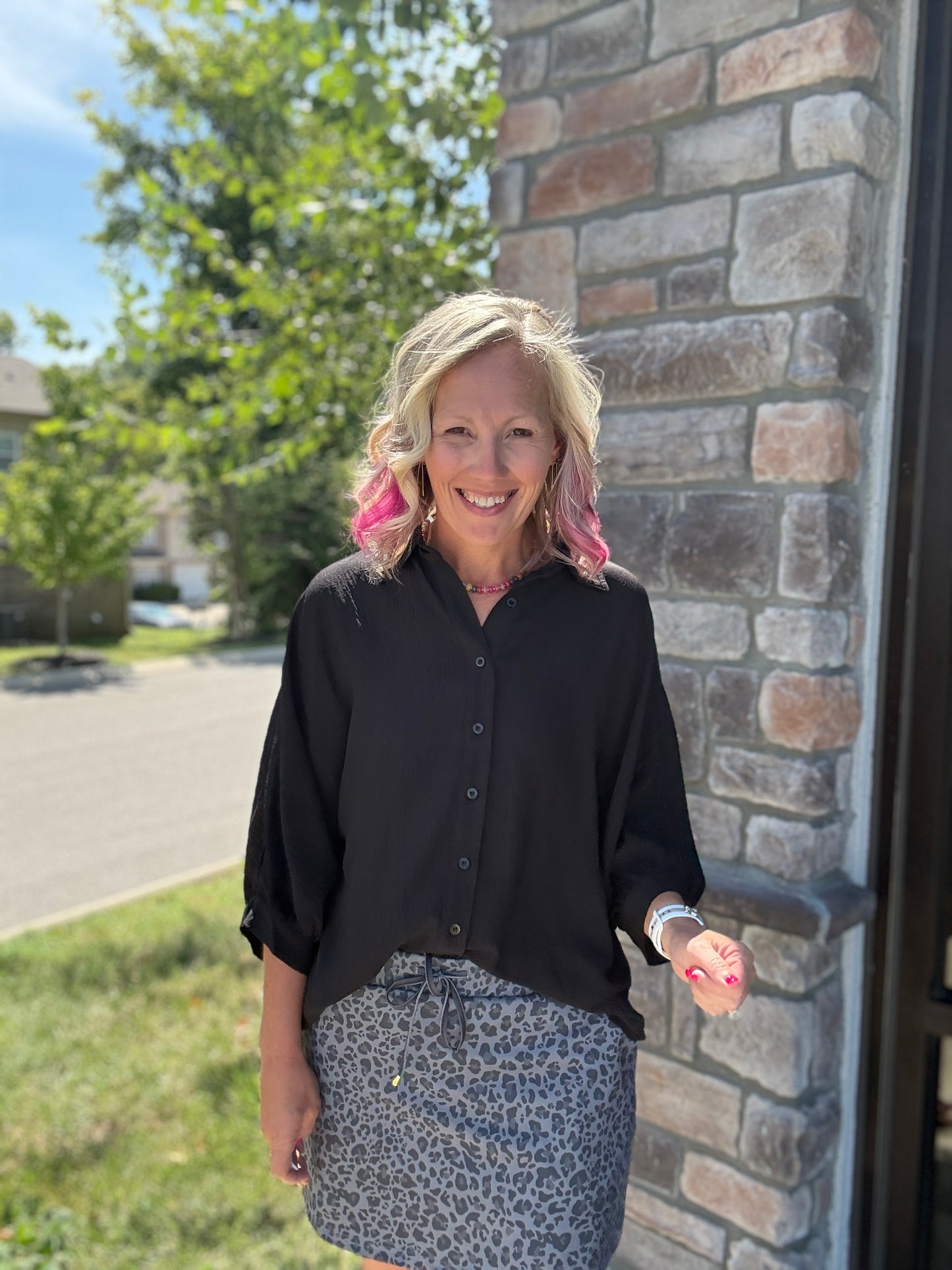 Sutton Top- Black