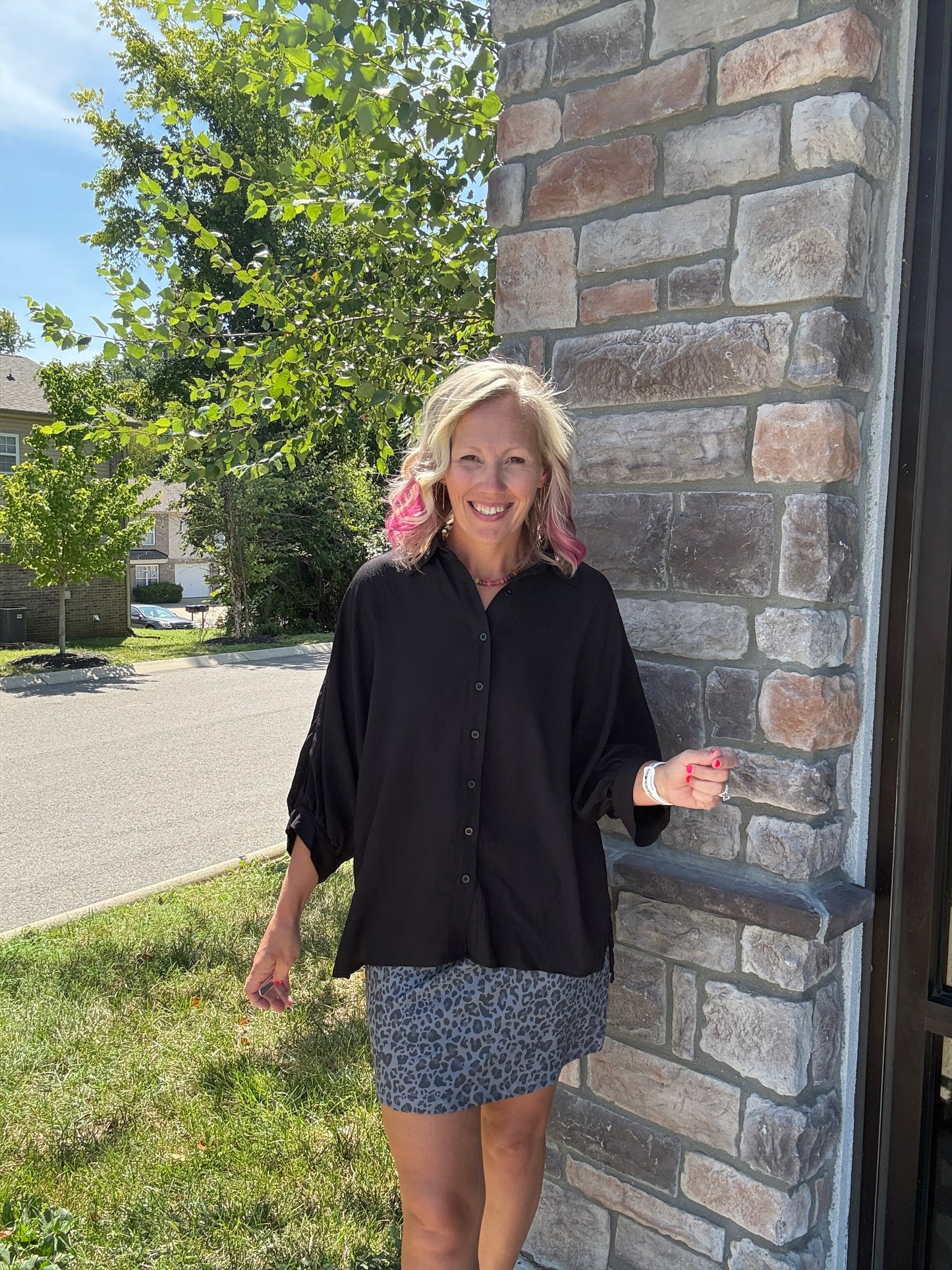 Sutton Top- Black