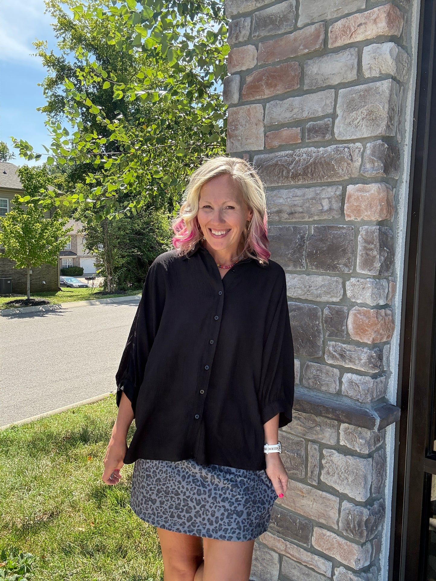 Sutton Top- Black