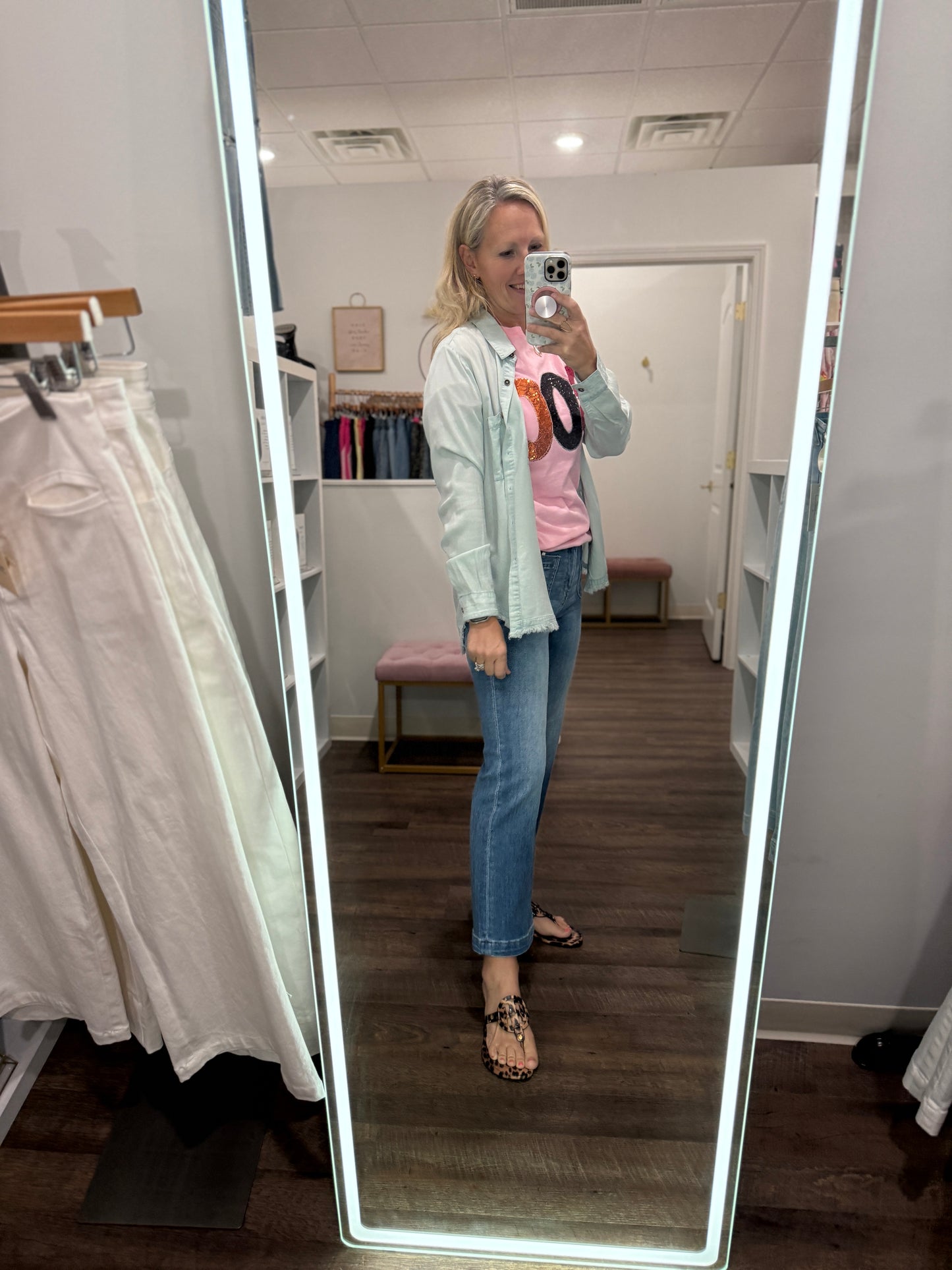 Shameless Chambray Button Up