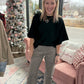 Ashwood Leopard Barrel Jean