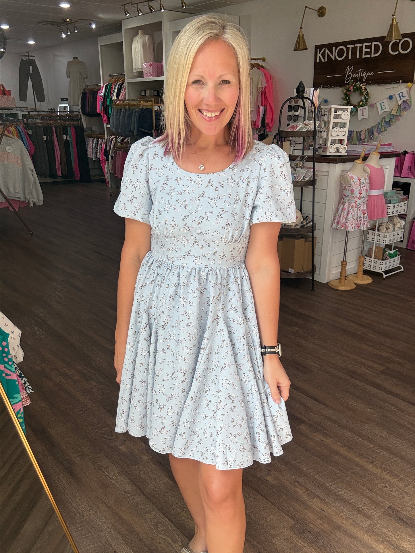 Bluebell Ditsy Floral Dress