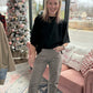 Ashwood Leopard Barrel Jean