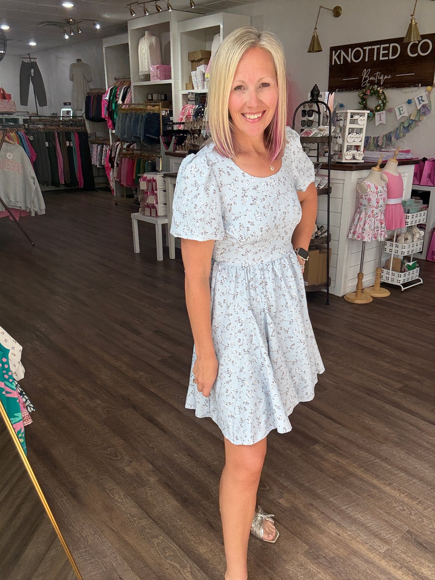 Bluebell Ditsy Floral Dress