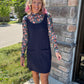Fall in Navy Jumper