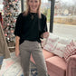 Ashwood Leopard Barrel Jean