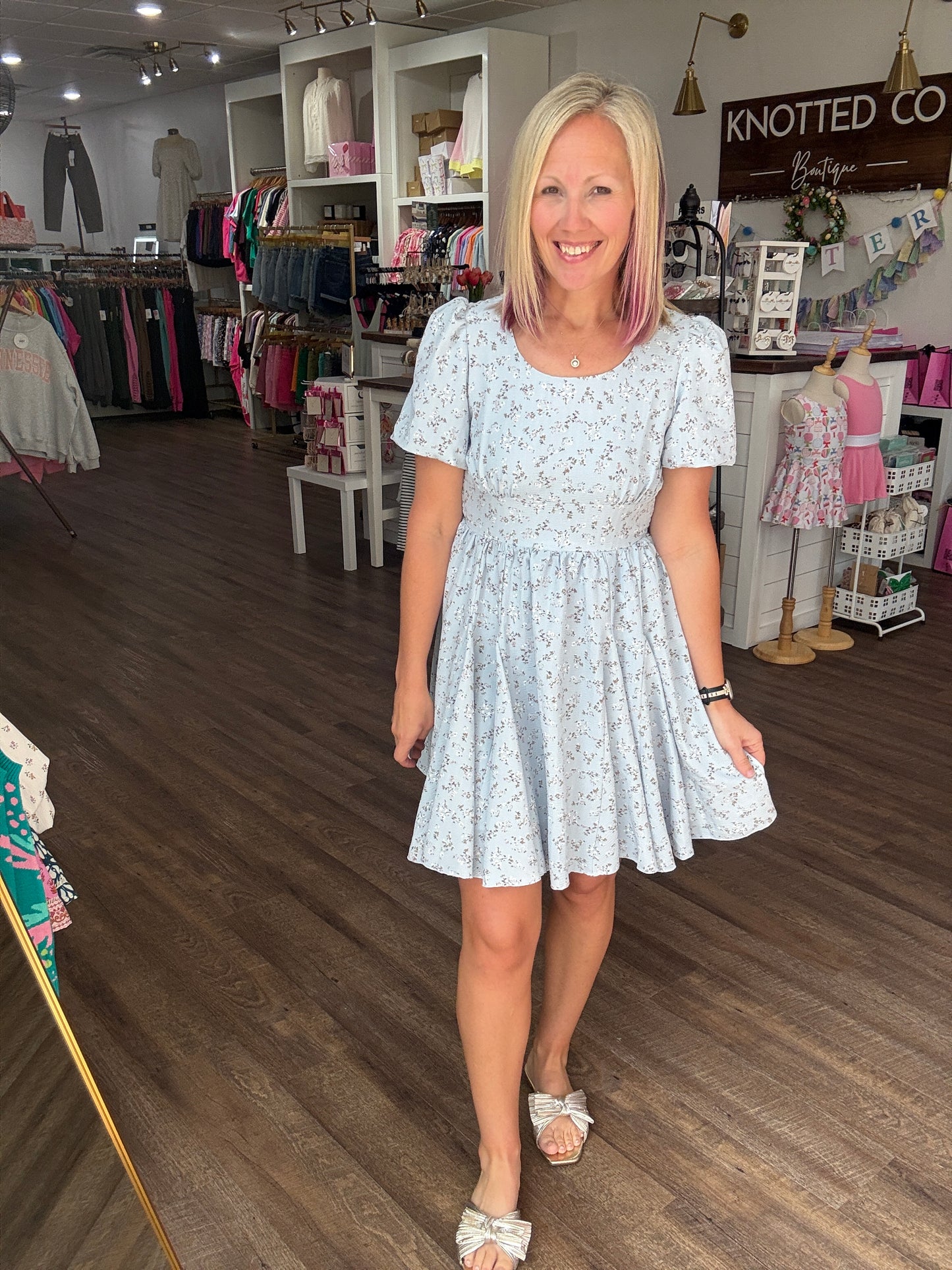 Bluebell Ditsy Floral Dress