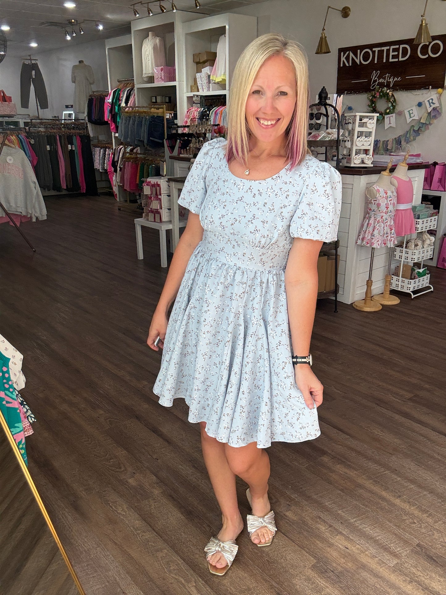 Bluebell Ditsy Floral Dress