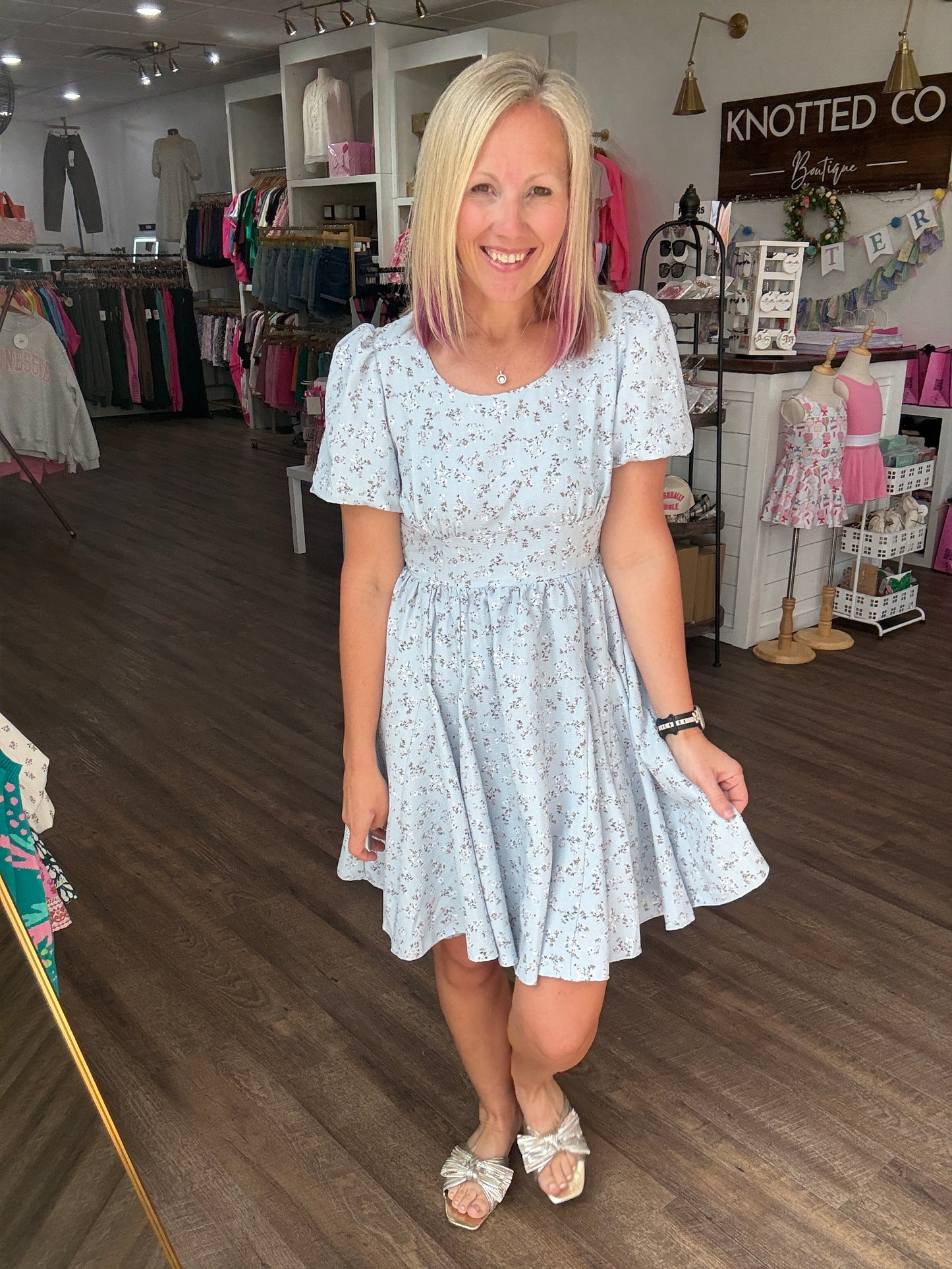 Bluebell Ditsy Floral Dress