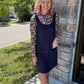 Fall in Navy Jumper