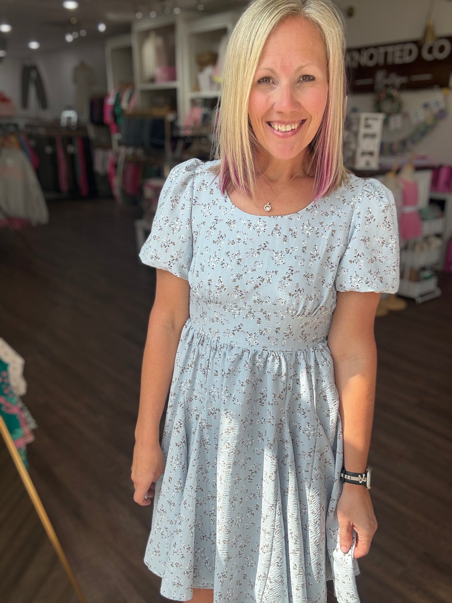Bluebell Ditsy Floral Dress