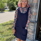 Fall in Navy Jumper