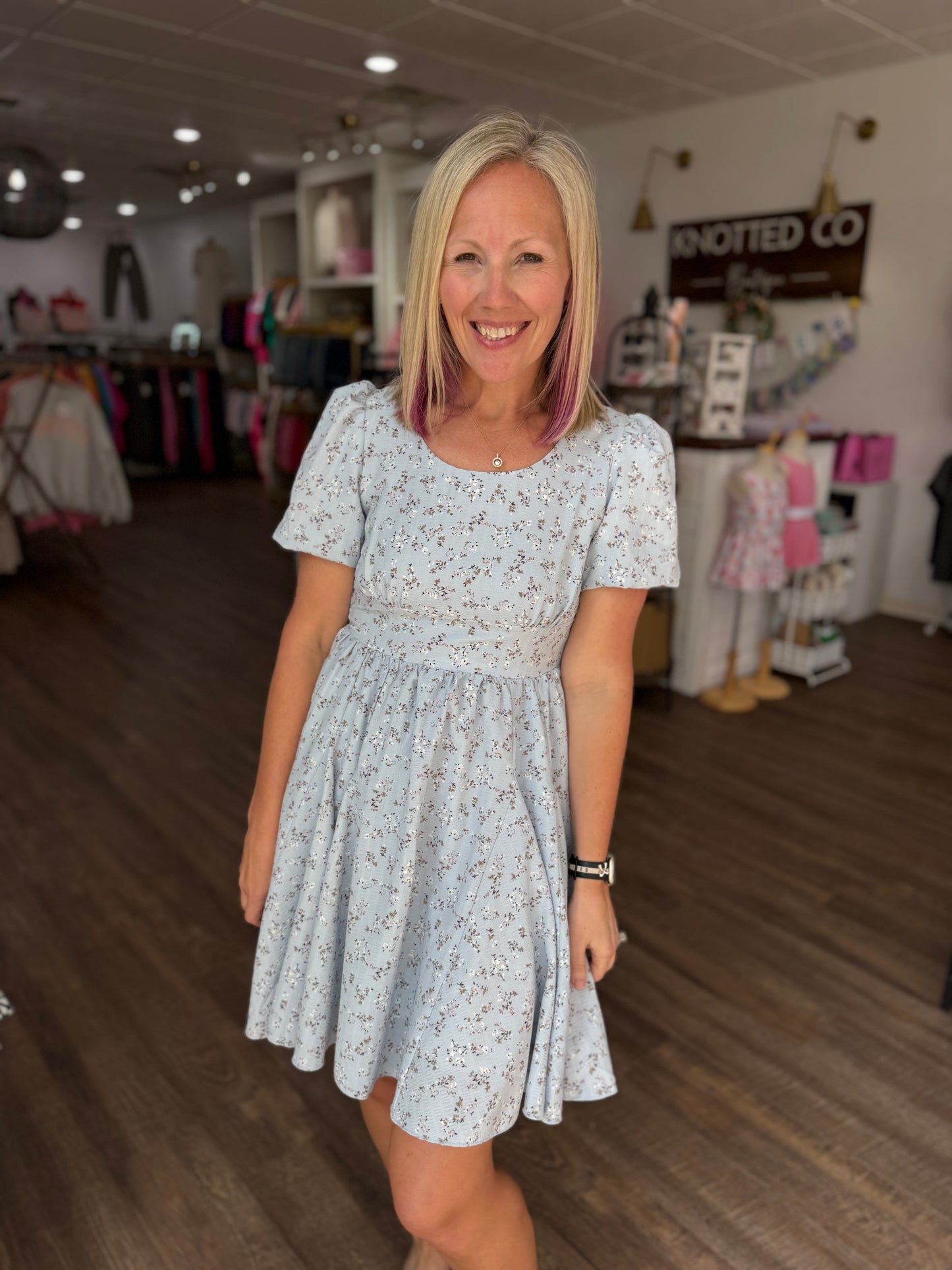 Bluebell Ditsy Floral Dress