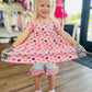 Apple Ruffle Shortie