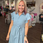 The Goldie Dress- Blue
