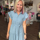 The Goldie Dress- Blue