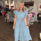 The Goldie Dress- Blue