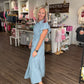 The Goldie Dress- Blue