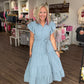 The Goldie Dress- Blue