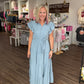 The Goldie Dress- Blue