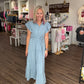 The Goldie Dress- Blue
