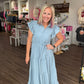 The Goldie Dress- Blue