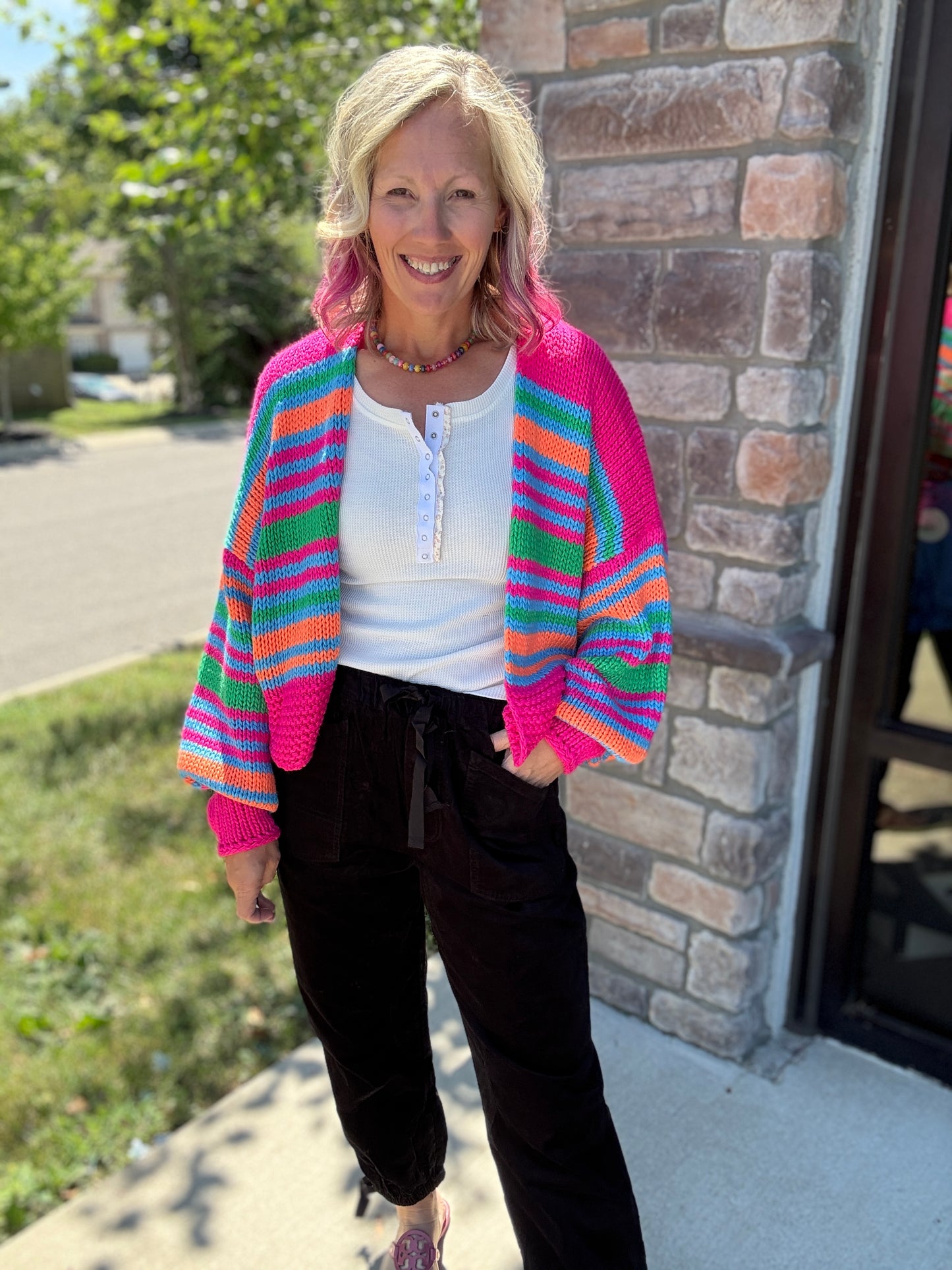 Color Me Happy Cardigan